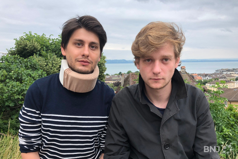 Sylvain et Matthis.