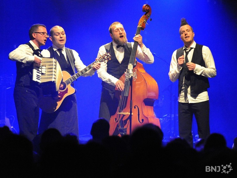 Les Petits chanteurs à la gueule de bois se sont produits au Corbak Festival.
