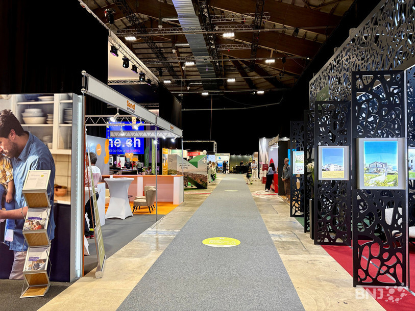 Le Salon de l'immobilier neuchâtelois voulait retrouver un véritable ancrage régional cette année.