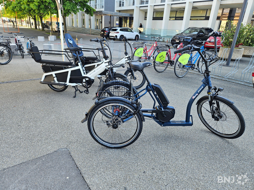De nouveaux vélos, à trois roues, pour les aînés, et des vélos à long-tails pour les familles sont mis en location dès cette année.