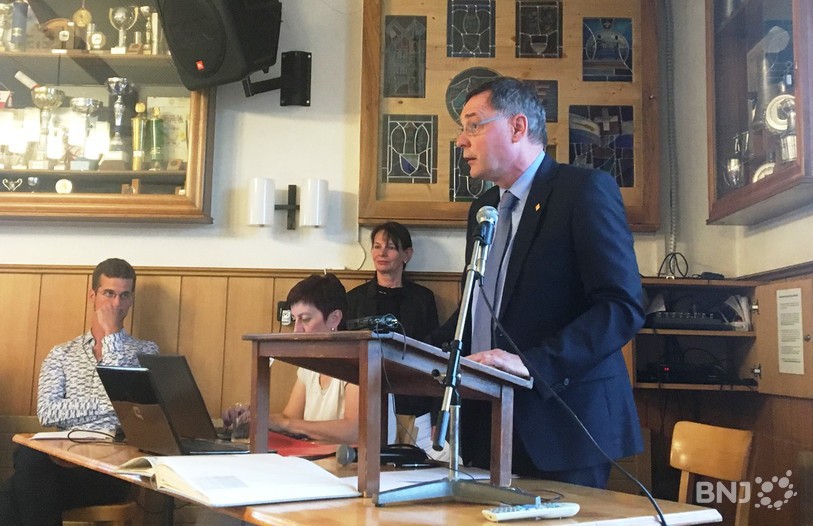 Pascal Eschmann a été élu par acclamation. 