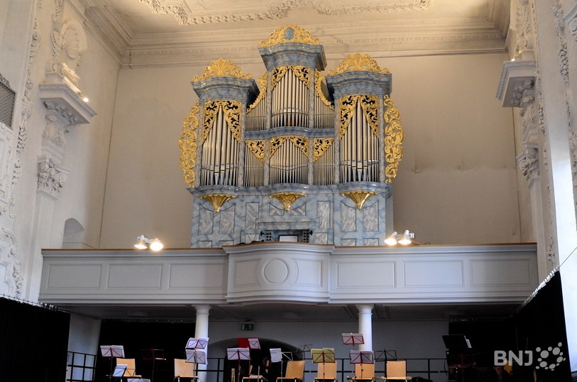 Orgue Ahrend de l'Eglise des Jésuites à Porrentruy