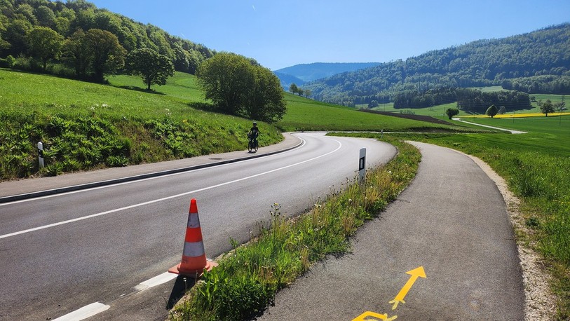 Rejoindre Rossemaison depuis Châtillon est devenu beaucoup moins dangereux.