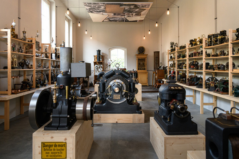 Le public peut découvrir quelque 500 objets en lien avec l'électricité. (Photo : Société des forces électriques de La Goule). 