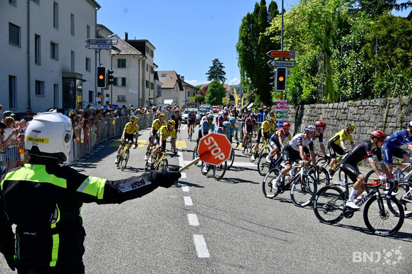 Le gratin du cyclisme mondial sera aux portes du Jura lors de deux étapes du Tour de France l'été prochain. (Photo : archives Tour de Romandie, Bertrand Pfaff)
