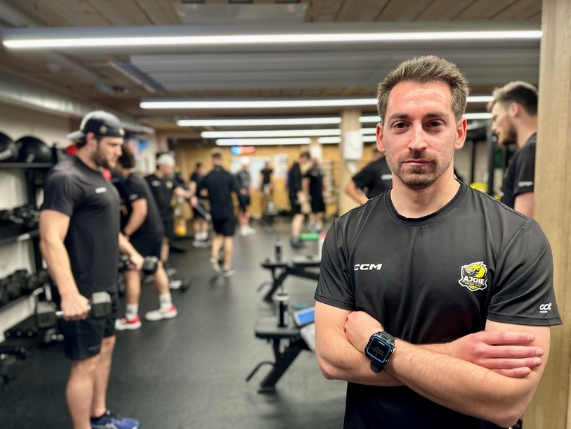 Thomas Mourioux est le nouveau préparateur physique du HC Ajoie.