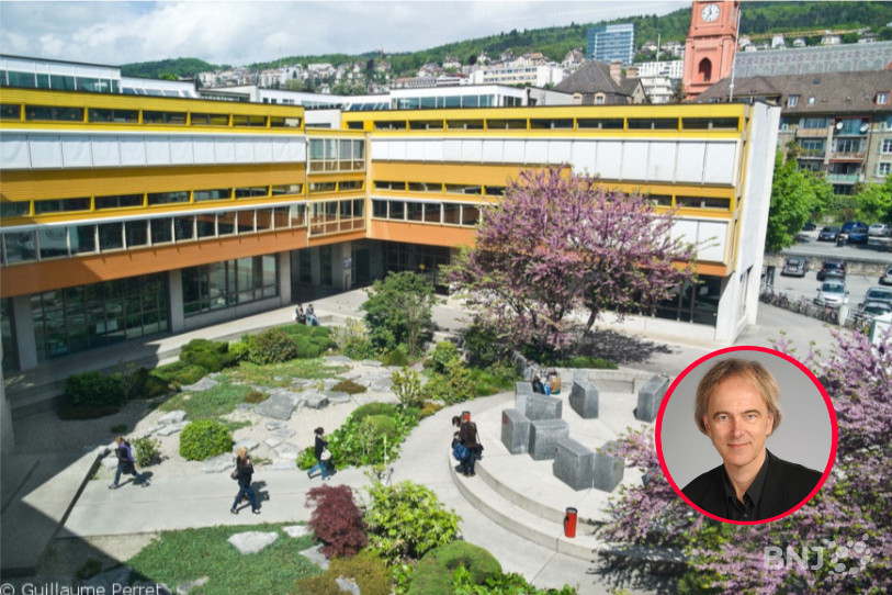 Le professeur en géographie Ola Söderström a donnée sa dernière leçon à l'Université de Neuchâtel mardi.