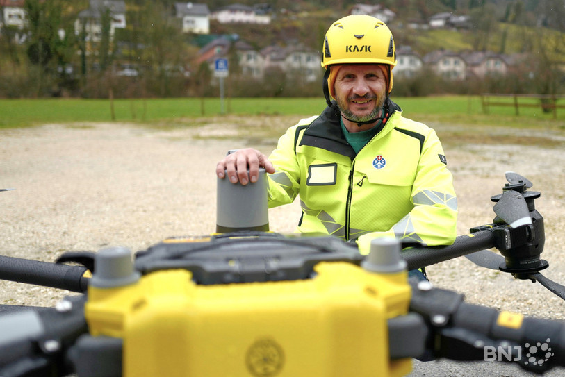 Frédéric Hemmeler est le chef de projet TCS Drone opérations services.