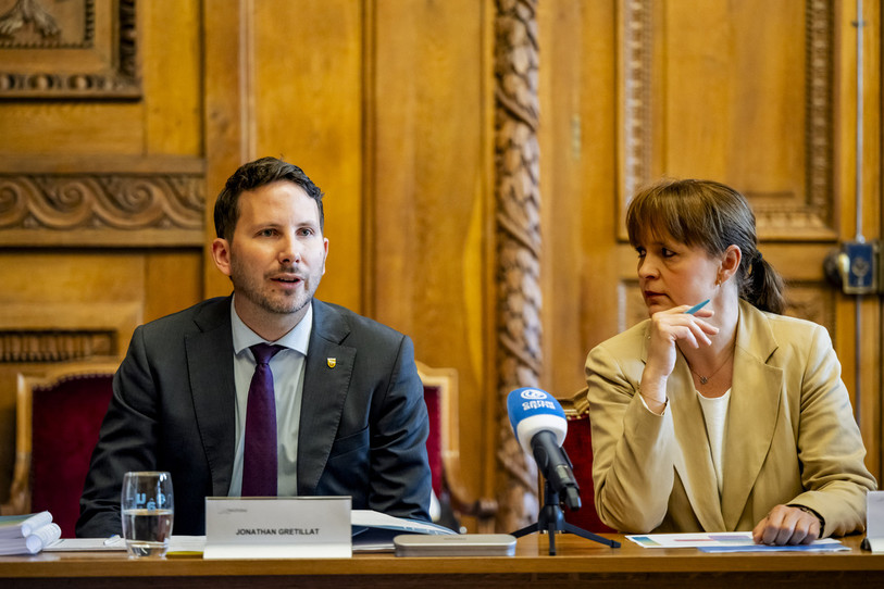 Les comptes 2024 de la Ville de Neuchâtel affichent un déficit de 5,7 millions de francs. (KEYSTONE/Jean-Christophe Bott)