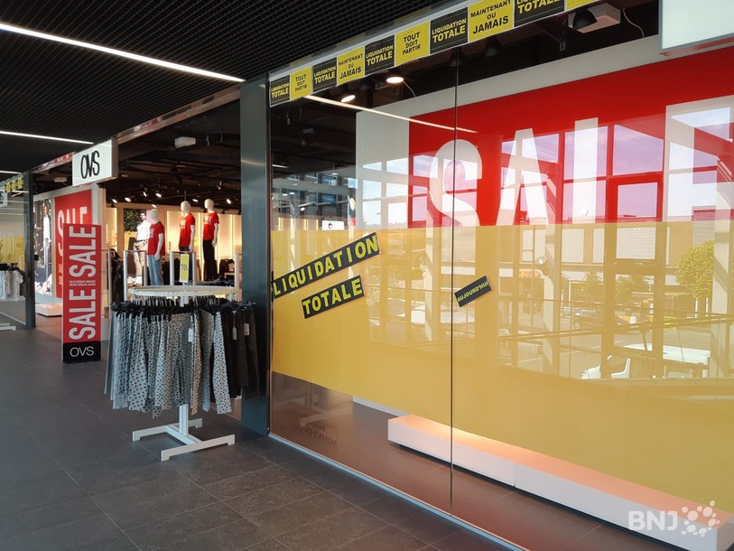 Le magasin OVS de Porrentruy n'ouvrira pas lundi matin. 
