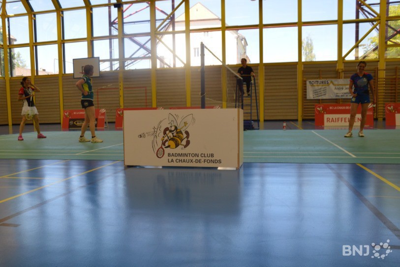 Le double femme du tournoi des anciennes gloires.