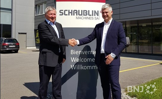 René Gurtner (à gauche) et son successeur Alain Berger
