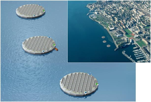 Le projet d'îles solaires sur le lac de Neuchâtel ne verra pas le jour.