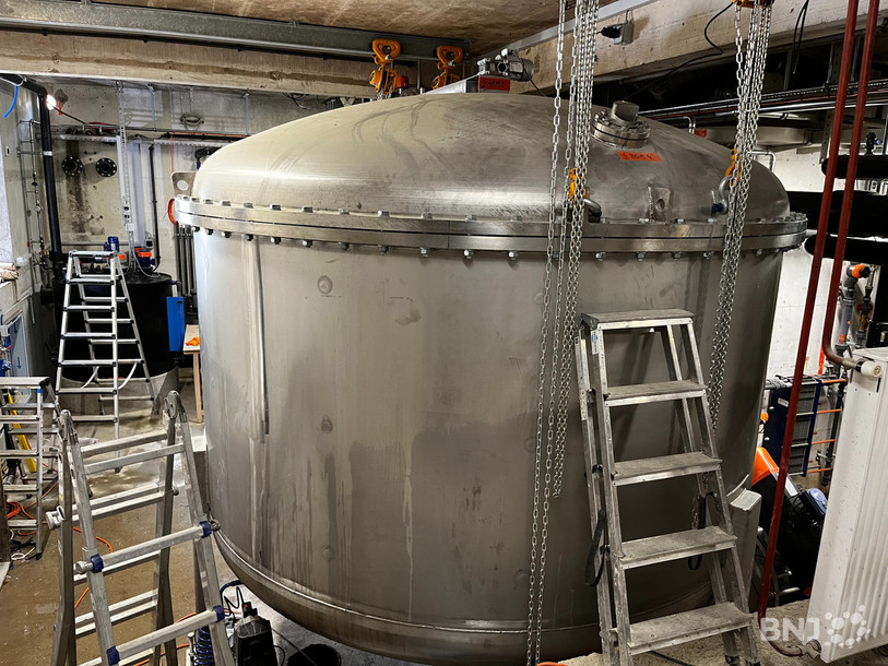 La nouvelle installation technique de la piscine d'Engollon est capable de filtrer les trois millions de litre d'eau quotidiennement.