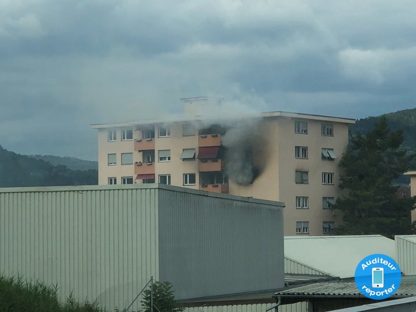 Incendie Delémont