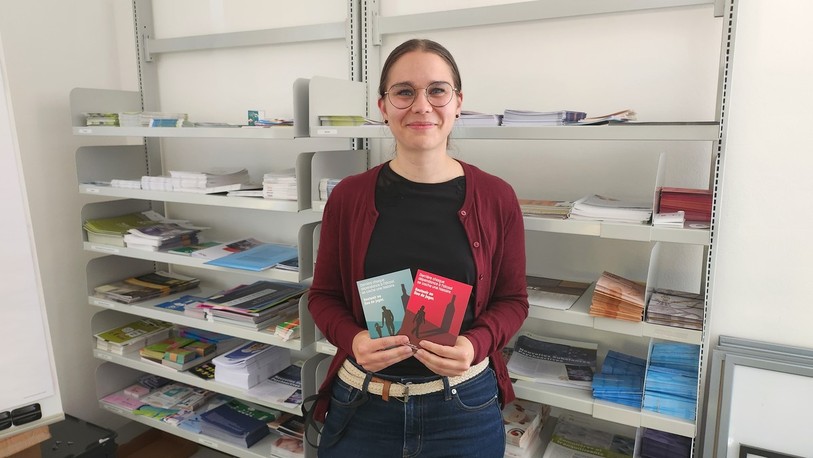 Elodie Bacuzzi est intervenante en addiction auprès d'Addiction Jura.