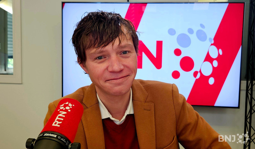 Gabriel Risold, journaliste du Courrier du Val-de-Travers, dans « La Matinale ».