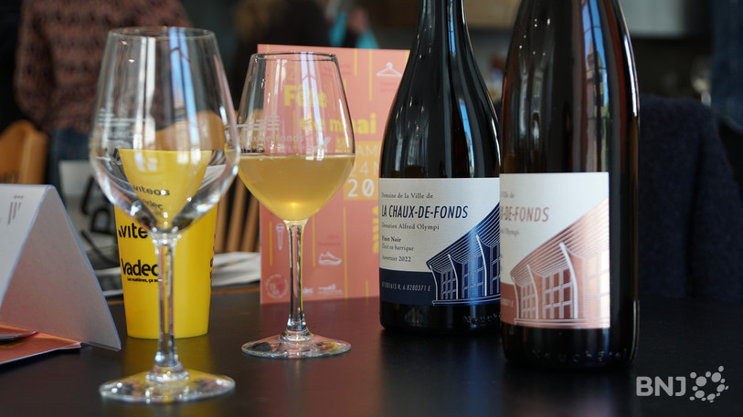 Le vin issu du domaine de la Ville sera offert à la dégustation, ainsi que du moût pour celles et ceux qui préfèrent faire la fête sans alcool.