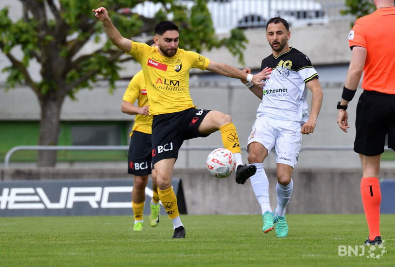 Auteur de son sixième but du printemps, Süleyman Türkes a montré la voie à suivre à ses coéquipiers en ouvrant le score. (Photo : Georges Henz)