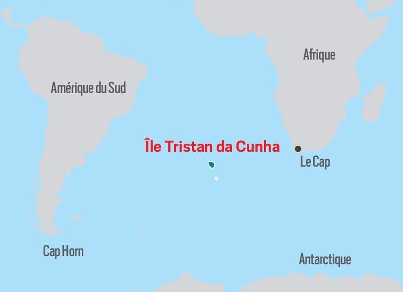 Il vaut mieux ne rien oublier aux courses en habitant à Tristan da Cunha.