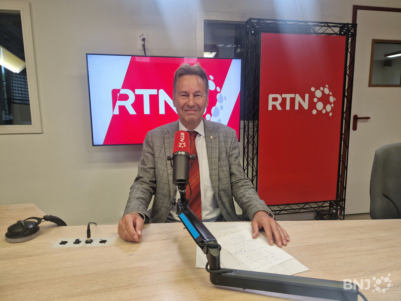Alain Ribaux est venu une
dernière fois dans les studios de RTN en tant que conseiller d’Etat
neuchâtelois.