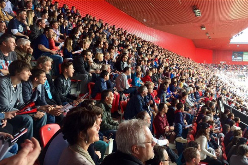 Le stade de la Maladière à Neuchâtel.