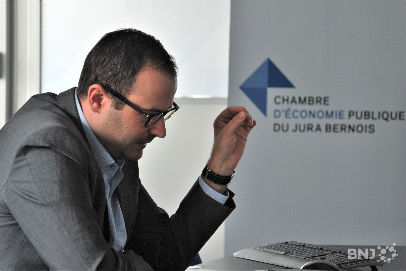 Le directeur de la Chambre d'économie publique du Jura bernois (CEP), Patrick Linder.