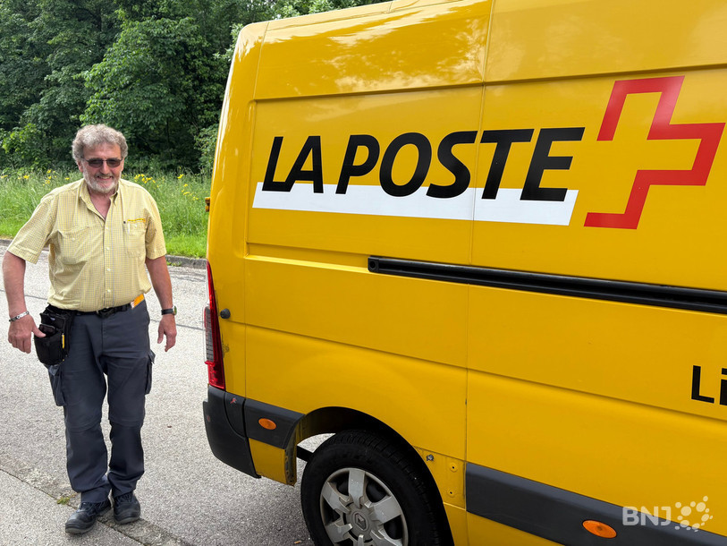 Daniel Chappuis a été employé pendant 46 ans à La Poste. 