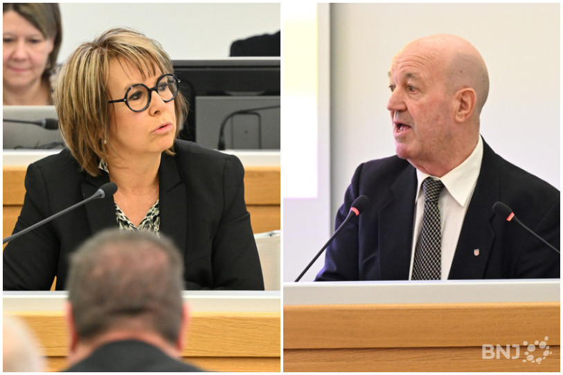 Le député Alain Schweingruber a fait remarqué que le Parlement se prononçait hors délai lors du vote sur la validité matérielle de l'initiative pour un fonds climat cantonal. Un délai uniquement indicatif, a fait savoir la ministre Nathalie Barthoulot. (Photo : archives).
