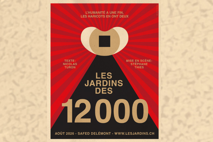 L'affiche du prochain spectacle de la Confrérie des Jardiniers, qui sera présenté durant l'été 2026.