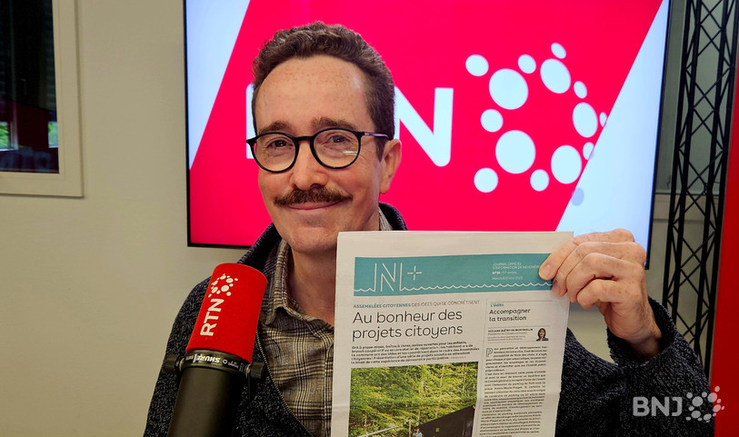 Emmanuel Gehrig, chef du service de la communication à la Ville de Neuchâtel, dans « La Matinale ».