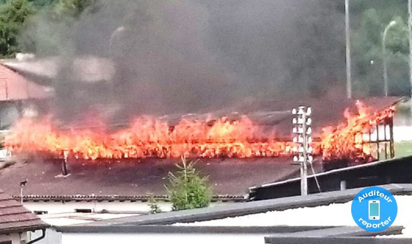 incendie FC Bassecourt