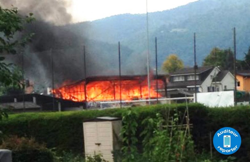 Incendie FC Bassecourt
