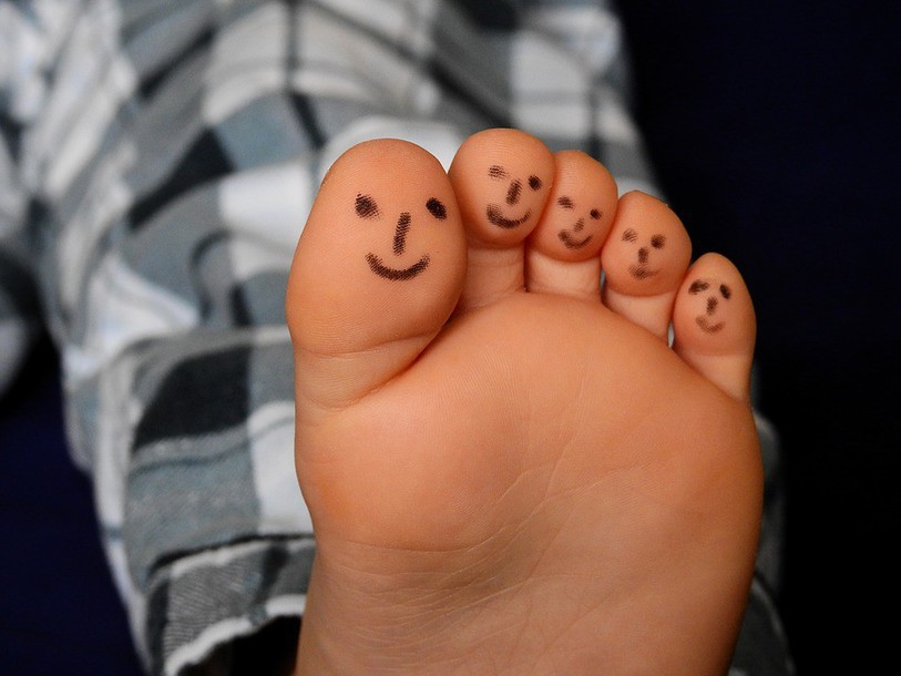 Pied heureux...