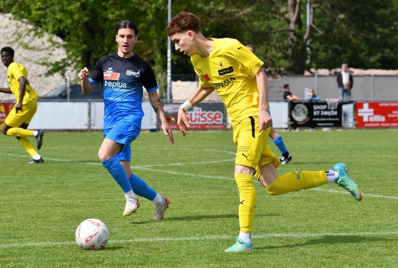 Robin Hushi et le FC Bassecourt ont décroché leur ultime point de la saison. (Photo: Georges Henz)