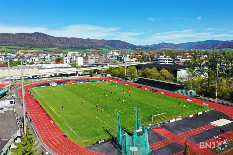 Le Stade de la Blancherie a accueilli le Match des 8 cantons dimanche. (Photo : archives Georges Henz)