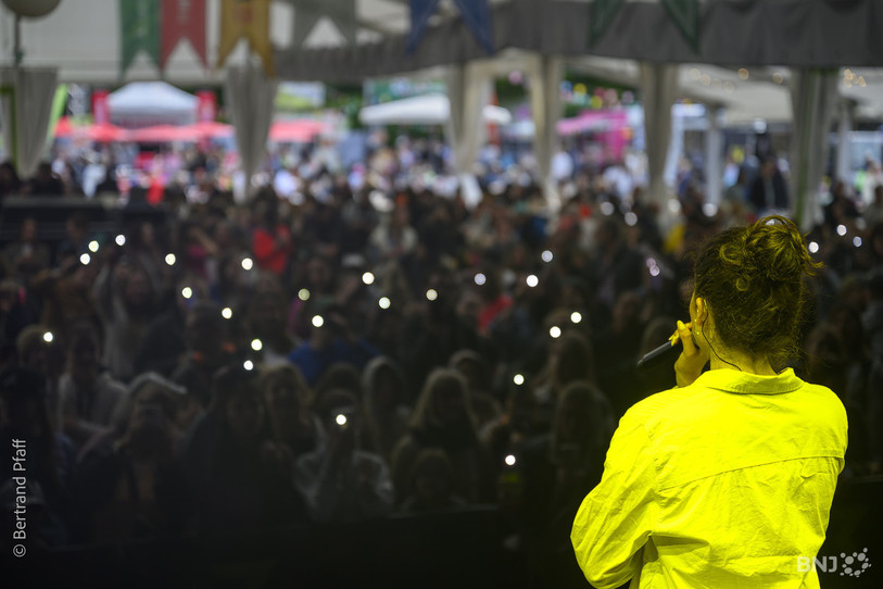 Le Mood Festival a attiré environ 8'000 visiteurs entre vendredi et dimanche à Fleurier. (Photo : Bertrant Pfaff).