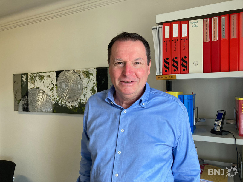 Yann Sunier, directeur de la Chambre immobilière neuchâteloise. 