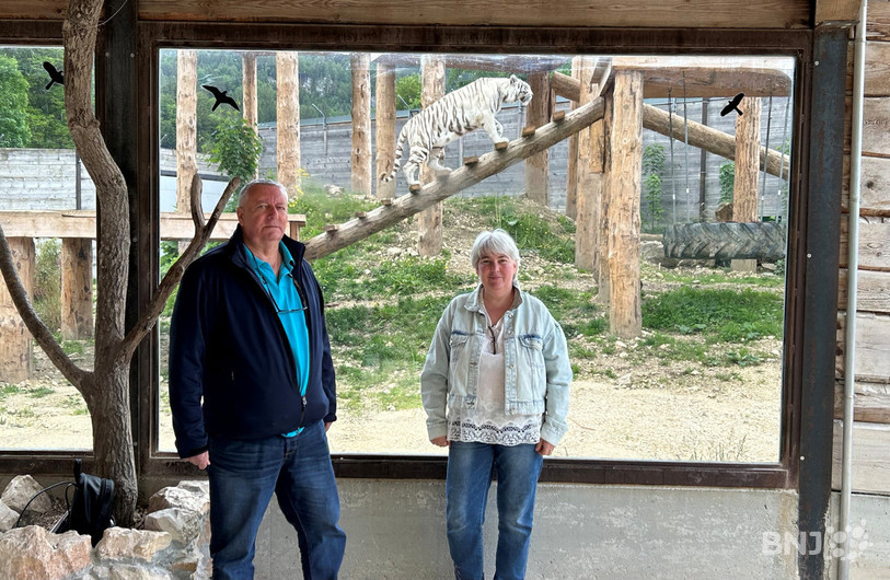 Werner Harnisch et Carole Ristori expliquent que le parc ne cherche pas à s’étendre au-delà de ses frontières actuelles, mais qu’il souhaite pouvoir se développer à l’interne.