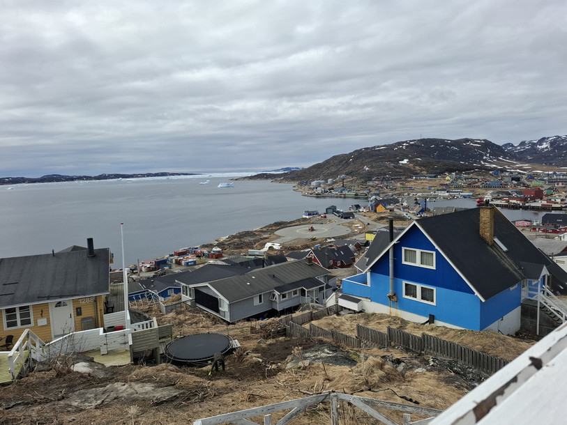 La Jurassienne a réalisé une partie de ses recherches dans le village de Narsaq. (Photo : Lisa Angiolini).