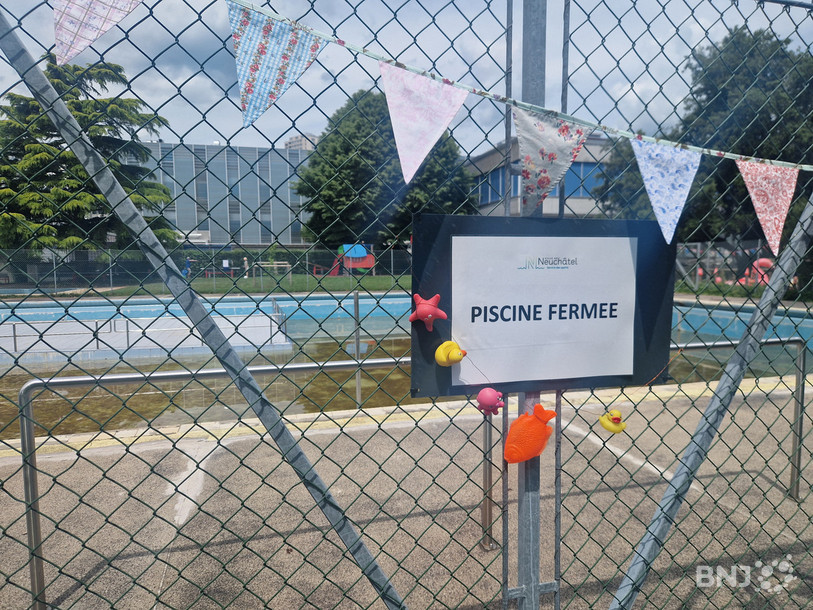 La piscine de Serrières n'ouvrira pas cet été.