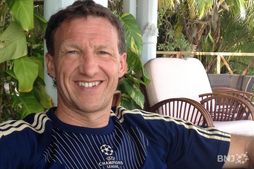 Joël Corminboeuf tout sourire : c'était avant qu'il ne reprenne le FCC… (Photo archives)
