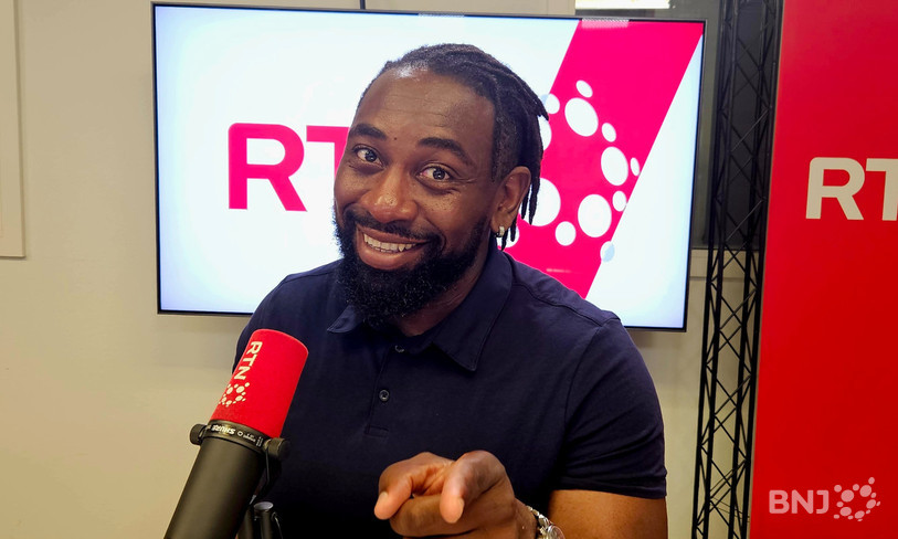 Christian Mukuna, toujours prêt à dire des bêtises dans « La Matinale ».