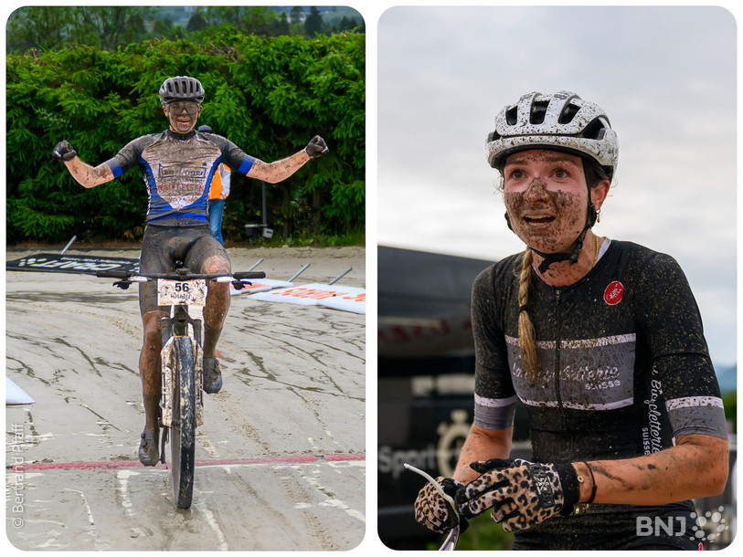 Boueux, mais heureux d'avoir gagné. (Photo : B. Pfaff)