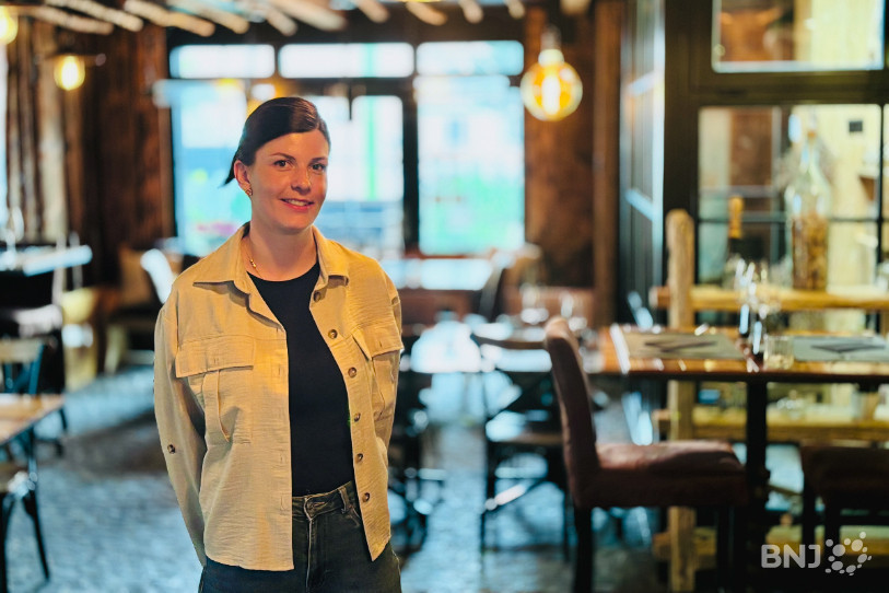 Olivia Affolter travaillera aussi en cuisine après la réouverture de « L'Indus » sous le nouveau nom « Au Boulot ! »