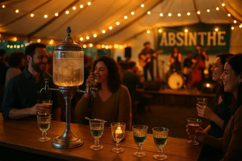 Cette année, Absinthe en Fête se poursuivra avec une soirée musicale à Môtiers. (photo : Absinthe en fête)