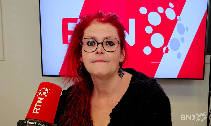 Céline Smith, rédactrice en cheffe du Bulcom dans « La Matinale ».