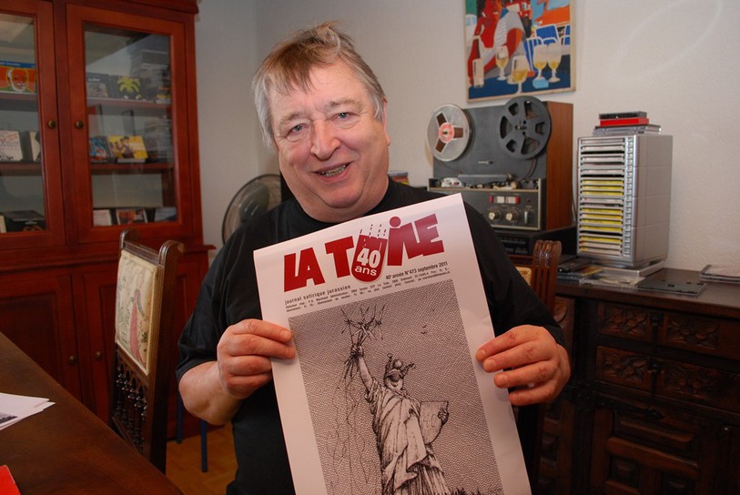 Pierre-André Marchand et son journal satirique