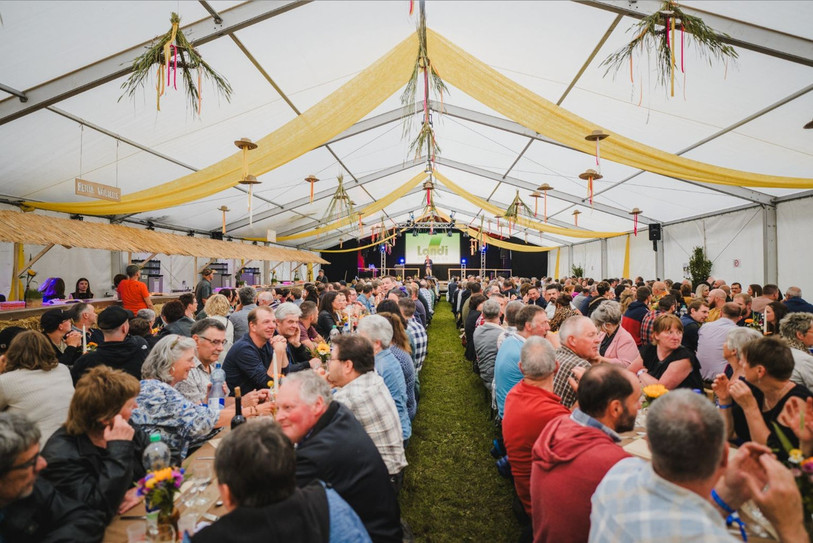 Les 50 ans d'AgriJura sont fêtés ce week-end au Mont-de-Coeuve. (Photo : AgriJura.)
