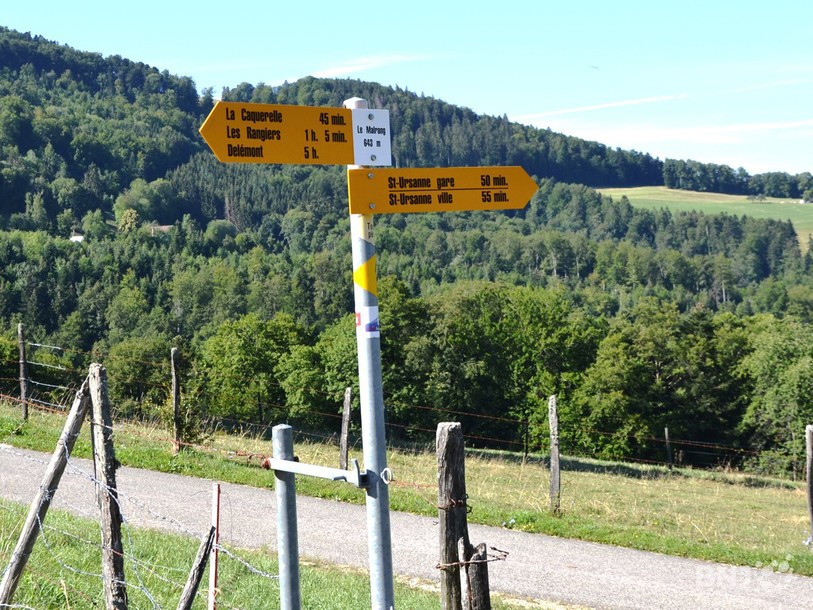 Les marcheurs qui relient St-Ursanne à La Caquerelle passeront par un nouveau sentier.
